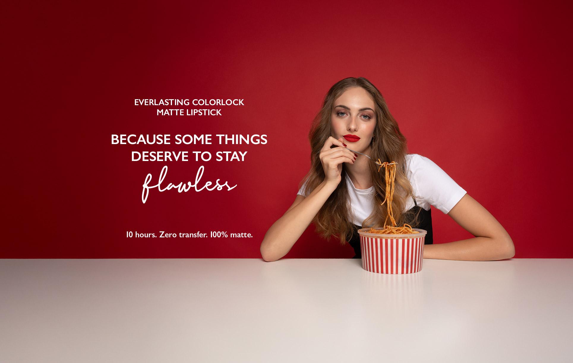 EVERLASTING COLORLOCK MATTE LIPSTICK 