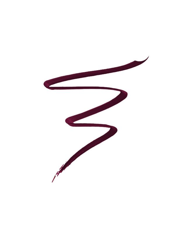 MATTE LIQUID EYE LINER - 102 CRUSHED WINE - SWATCH