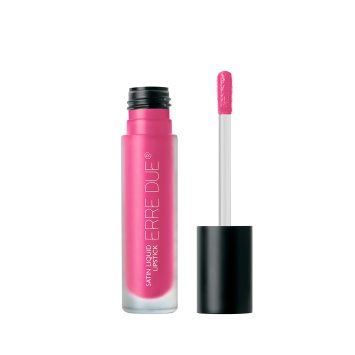 SATIN LIQUID LIPSTICK - 322 FLIRTY FUCHSIA OPEN